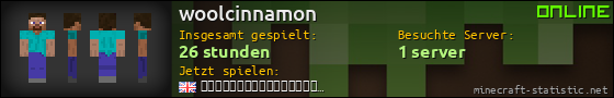 Benutzerleisten 560x90 für woolcinnamon