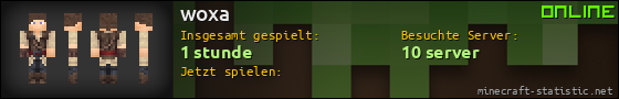 Benutzerleisten 560x90 für woxa