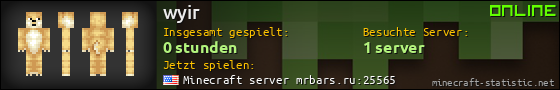 Benutzerleisten 560x90 für wyir