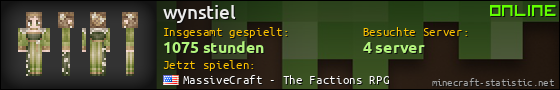 Benutzerleisten 560x90 für wynstiel
