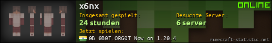 Benutzerleisten 560x90 für x6nx