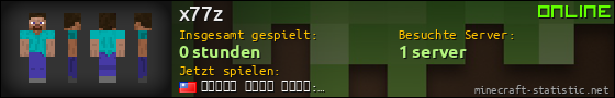 Benutzerleisten 560x90 für x77z