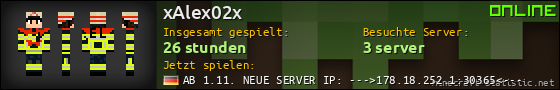 Benutzerleisten 560x90 für xAlex02x