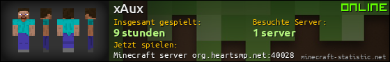 Benutzerleisten 560x90 für xAux