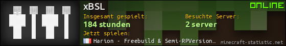 Benutzerleisten 560x90 für xBSL