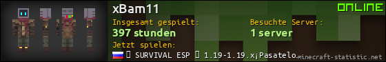 Benutzerleisten 560x90 für xBam11