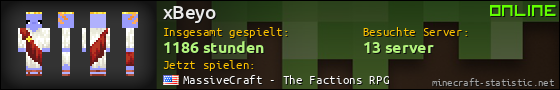 Benutzerleisten 560x90 für xBeyo