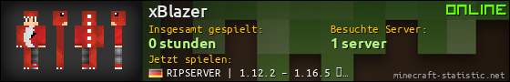 Benutzerleisten 560x90 für xBlazer