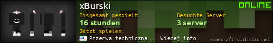 Benutzerleisten 560x90 für xBurski