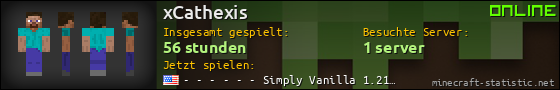 Benutzerleisten 560x90 für xCathexis