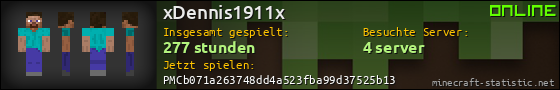 Benutzerleisten 560x90 für xDennis1911x