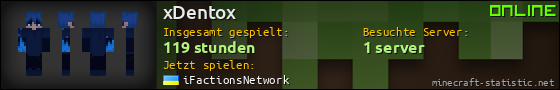 Benutzerleisten 560x90 für xDentox