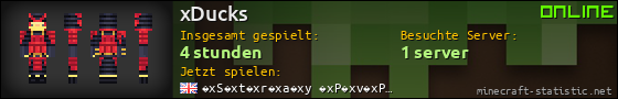Benutzerleisten 560x90 für xDucks