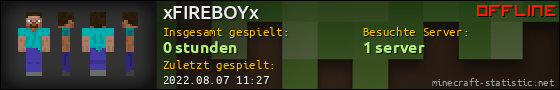 Benutzerleisten 560x90 für xFIREBOYx