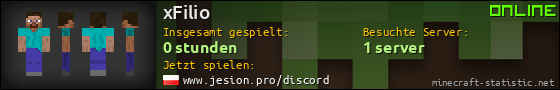 Benutzerleisten 560x90 für xFilio