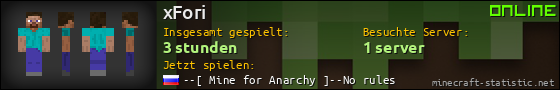 Benutzerleisten 560x90 für xFori