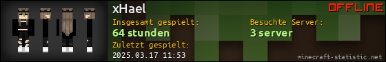 Benutzerleisten 560x90 für xHael