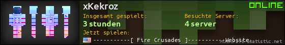 Benutzerleisten 560x90 für xKekroz