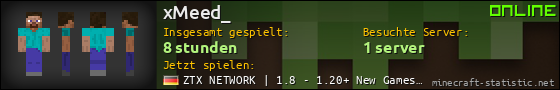 Benutzerleisten 560x90 für xMeed_
