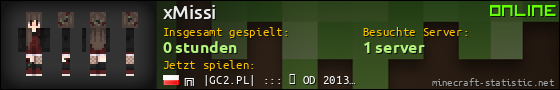 Benutzerleisten 560x90 für xMissi