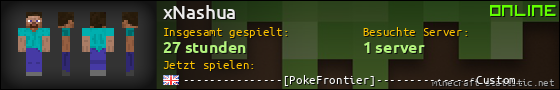 Benutzerleisten 560x90 für xNashua