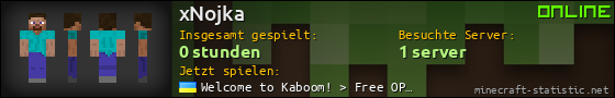 Benutzerleisten 560x90 für xNojka