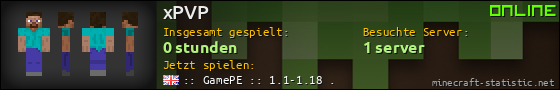 Benutzerleisten 560x90 für xPVP