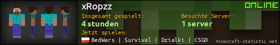 Benutzerleisten 560x90 für xRopzz