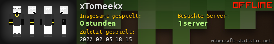 Benutzerleisten 560x90 für xTomeekx
