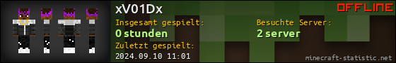 Benutzerleisten 560x90 für xV01Dx