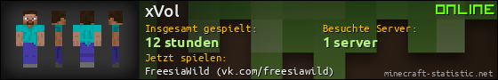 Benutzerleisten 560x90 für xVol