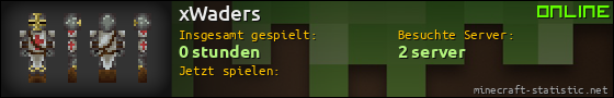 Benutzerleisten 560x90 für xWaders