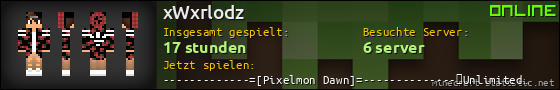 Benutzerleisten 560x90 für xWxrlodz