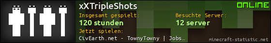 Benutzerleisten 560x90 für xXTripleShots