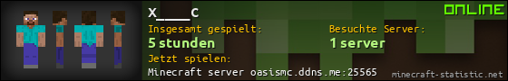 Benutzerleisten 560x90 für x____c