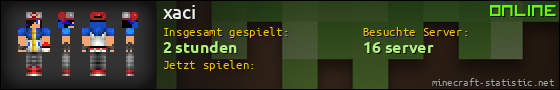 Benutzerleisten 560x90 für xaci