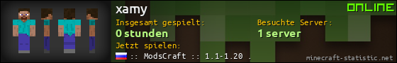 Benutzerleisten 560x90 für xamy