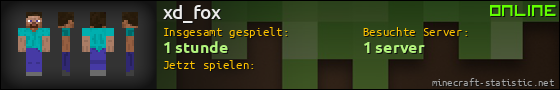 Benutzerleisten 560x90 für xd_fox