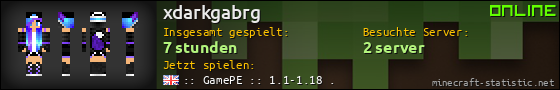 Benutzerleisten 560x90 für xdarkgabrg