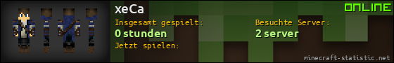 Benutzerleisten 560x90 für xeCa