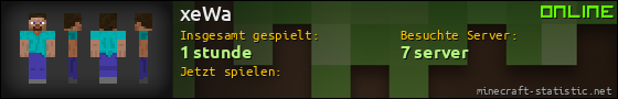 Benutzerleisten 560x90 für xeWa