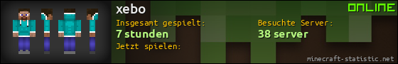 Benutzerleisten 560x90 für xebo