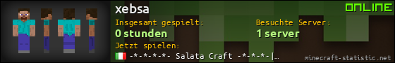 Benutzerleisten 560x90 für xebsa