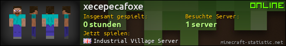 Benutzerleisten 560x90 für xecepecafoxe
