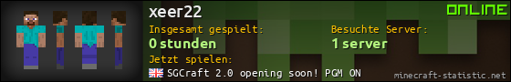 Benutzerleisten 560x90 für xeer22