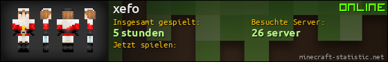 Benutzerleisten 560x90 für xefo