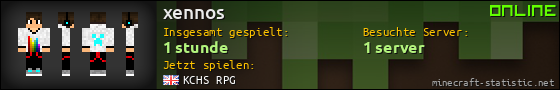 Benutzerleisten 560x90 für xennos