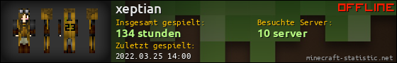 Benutzerleisten 560x90 für xeptian