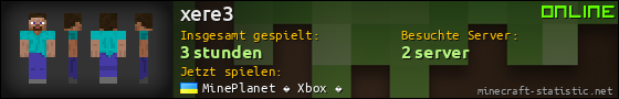 Benutzerleisten 560x90 für xere3