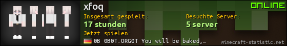 Benutzerleisten 560x90 für xfoq